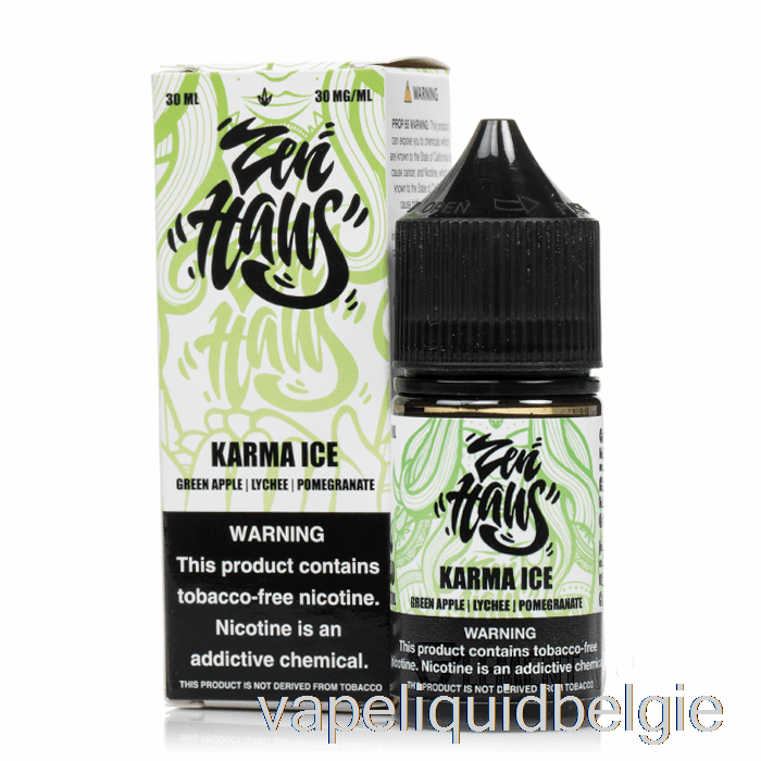 Vape België Karma Ijs - Zen Haus Zouten - 30ml 30mg